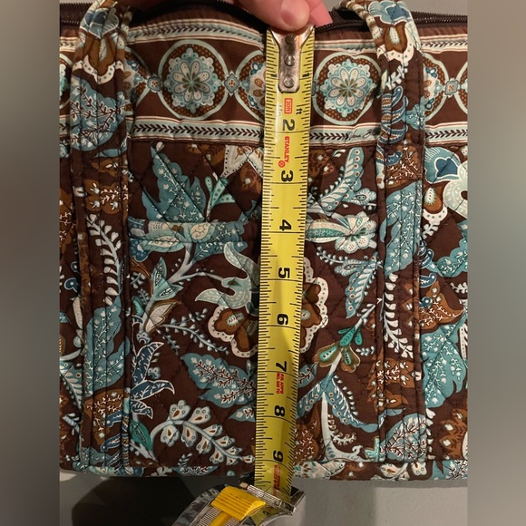 Retired Vera Bradley Java Blue handbag - Picture 9 of 10